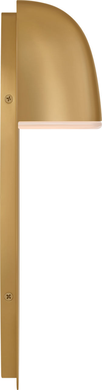 Applique murale DEL | Burnished Brass | Axel