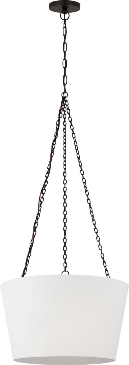 Hanging Shade 3 lumières | Aged Iron | Herve