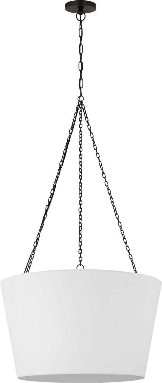 Hanging Shade 3 lumières | Aged Iron | Herve