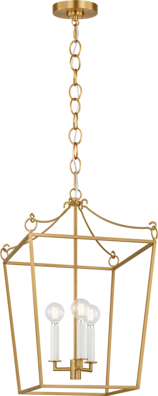 Lanterne 3 lumières | Burnished Brass | Carlyle