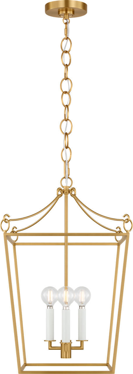 Lanterne 3 lumières | Burnished Brass | Carlyle