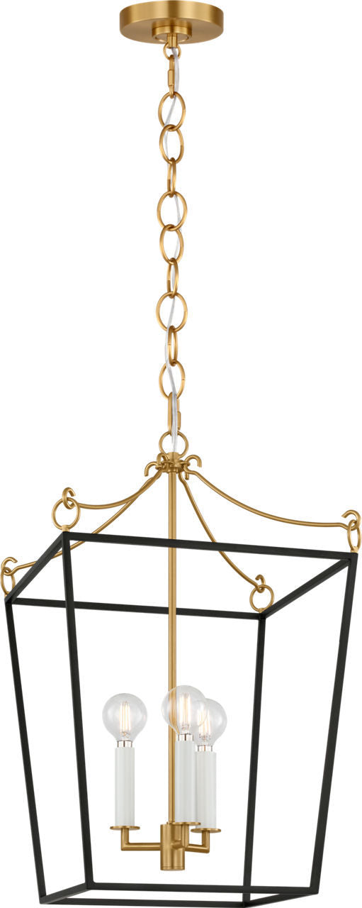 Lanterne 3 lumières | Burnished Brass | Carlyle