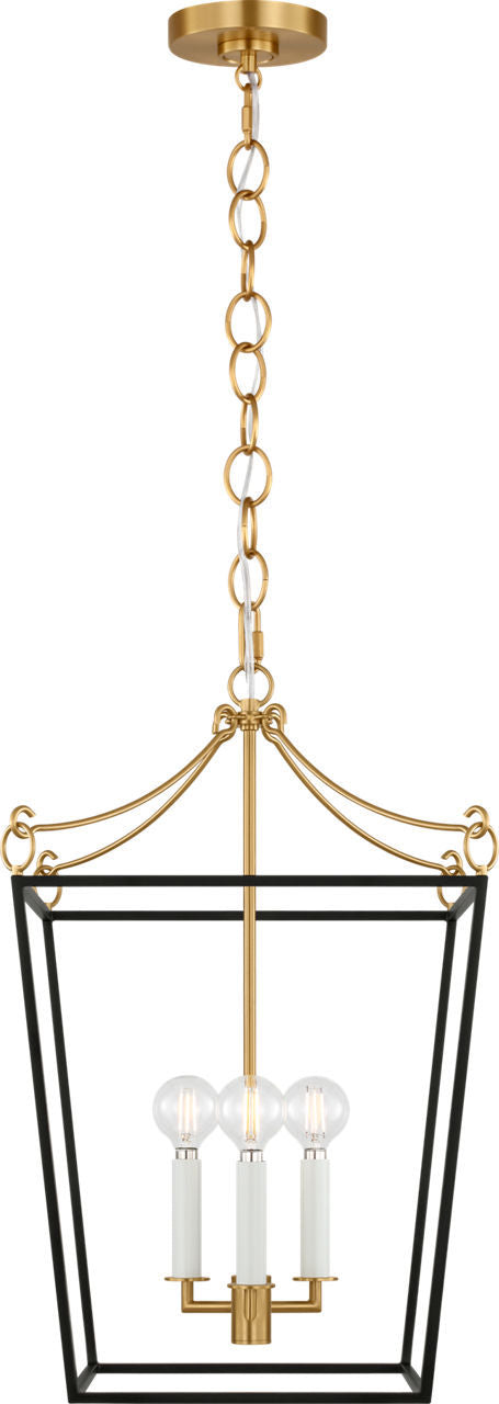 Lanterne 3 lumières | Burnished Brass | Carlyle