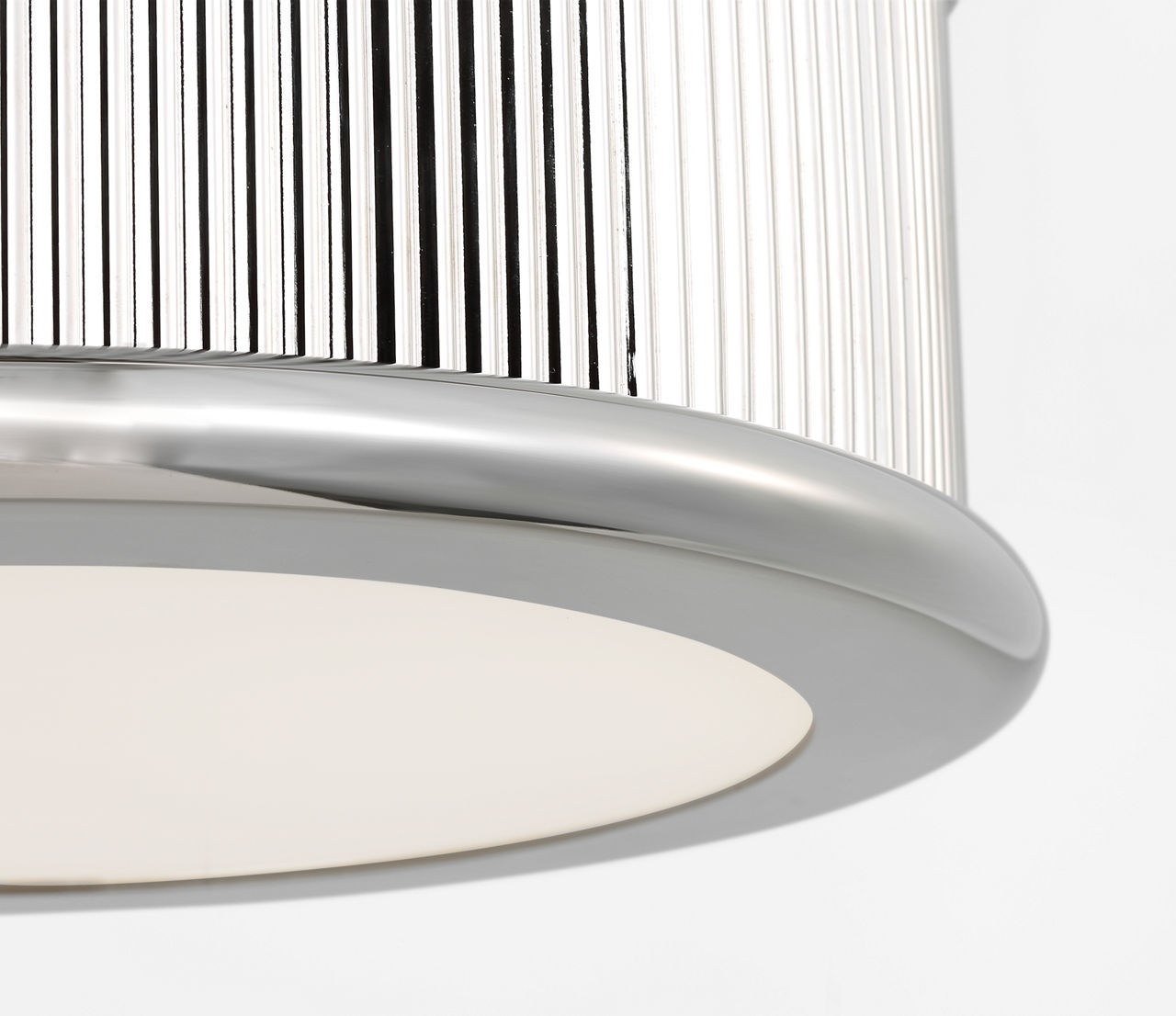 Plafonnier 3 lumières | Polished Nickel | Ritz