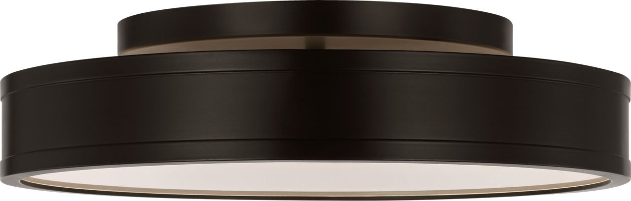 Semi-plafonnier DEL | Aged Iron | Dupont