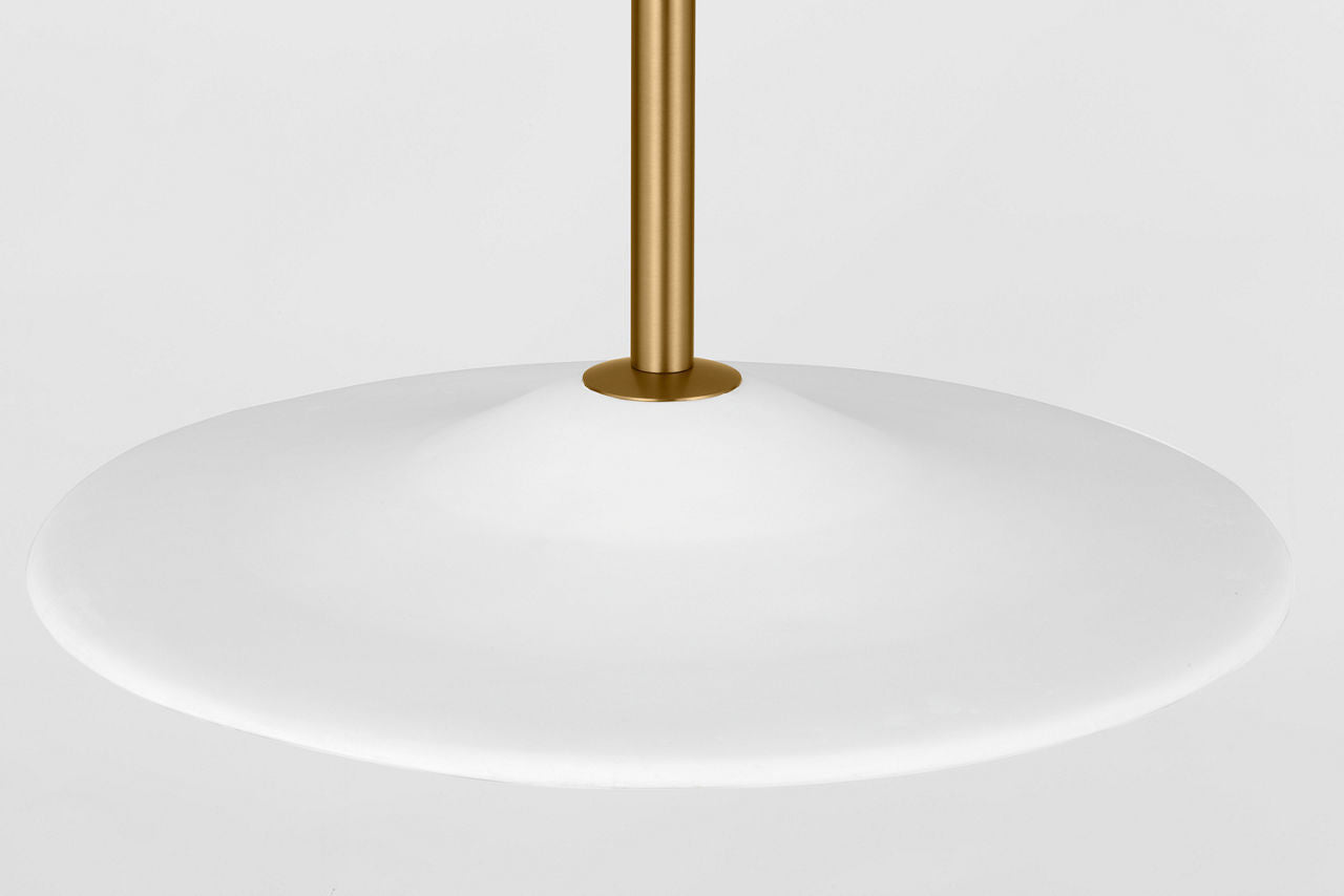 Suspension DEL | Burnished Brass | Endicott