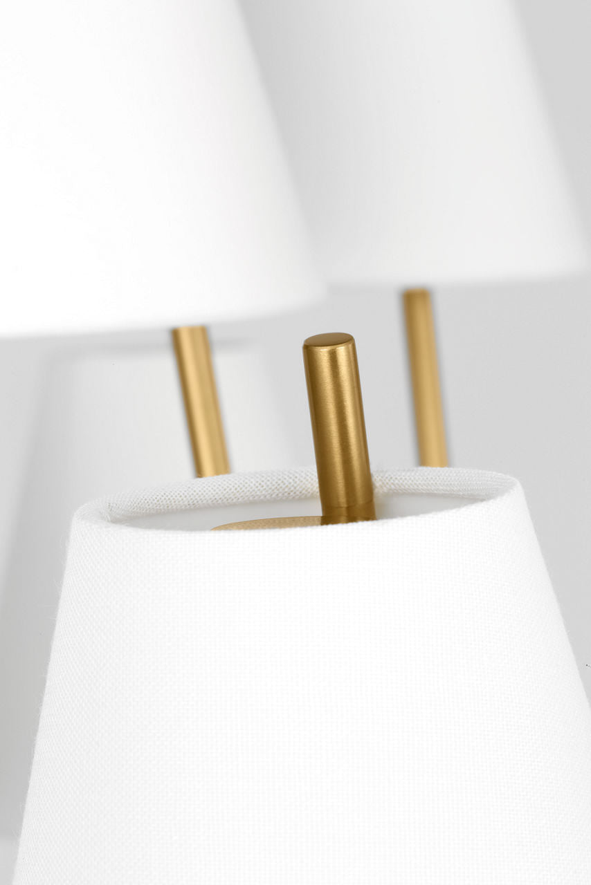 Lustre 12 lumières | Burnished Brass | Marina