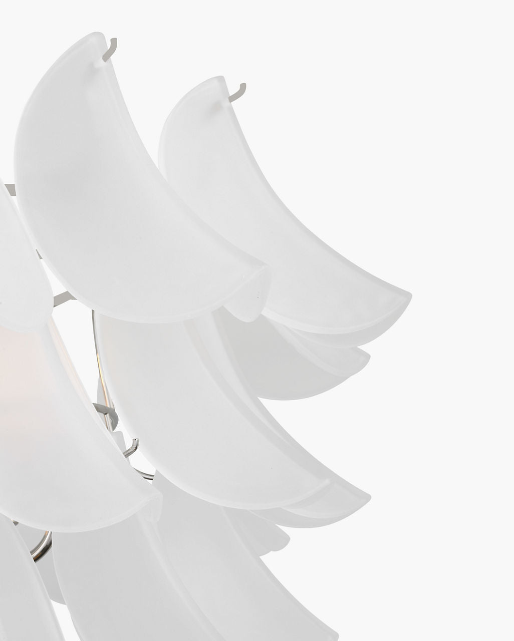 Lustre 5 lumières | Polished Nickel | Chloe