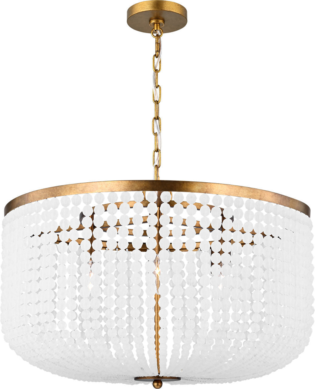 Lustre 8 lumières | Vintage Gild | Bellecour