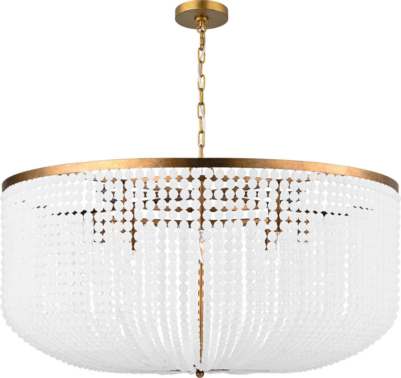 Lustre 8 lumières | Vintage Gild | Bellecour