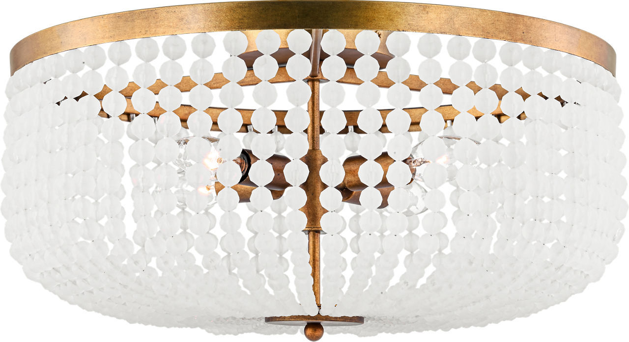 Plafonnier 4 lumières | Vintage Gild | Bellecour