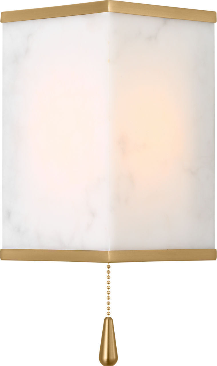 Applique de salle de bain DEL | Burnished Brass | Cleor
