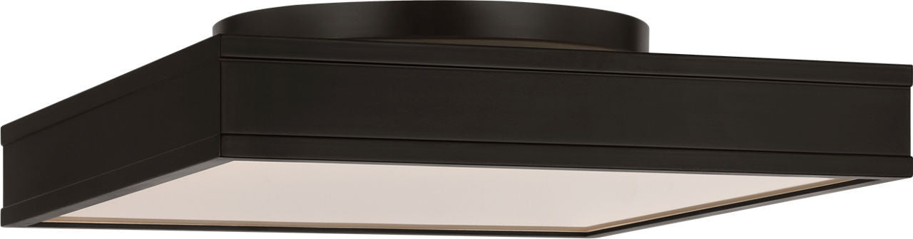 Semi-plafonnier DEL | Aged Iron | Dupont