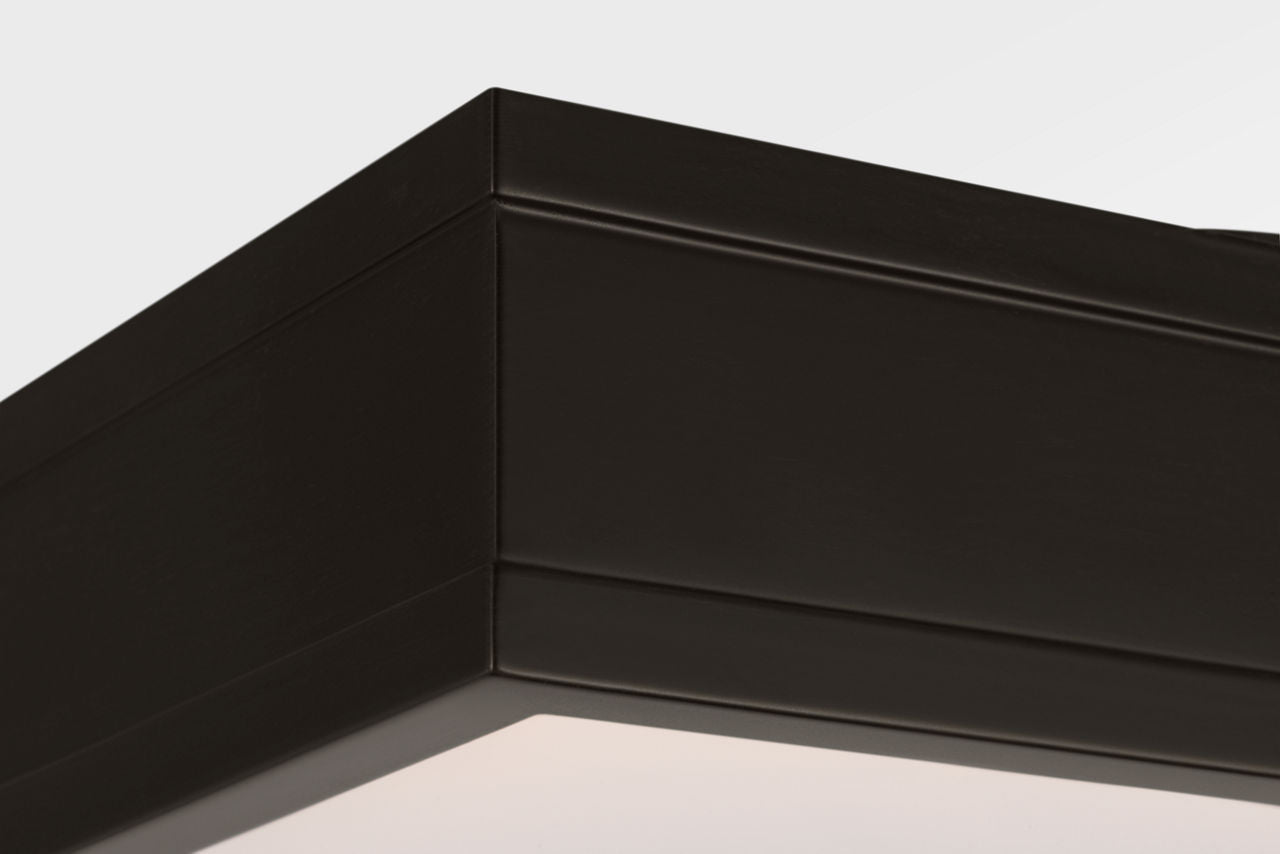 Semi-plafonnier DEL | Aged Iron | Dupont