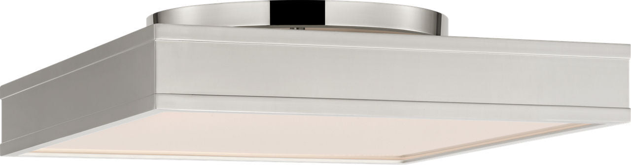 Semi-plafonnier DEL | Polished Nickel | Dupont