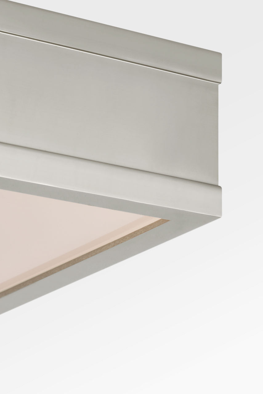 Semi-plafonnier DEL | Polished Nickel | Dupont