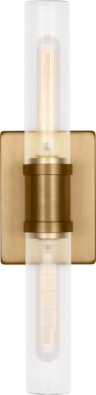 Applique de vanité | Satin Brass | Keaton