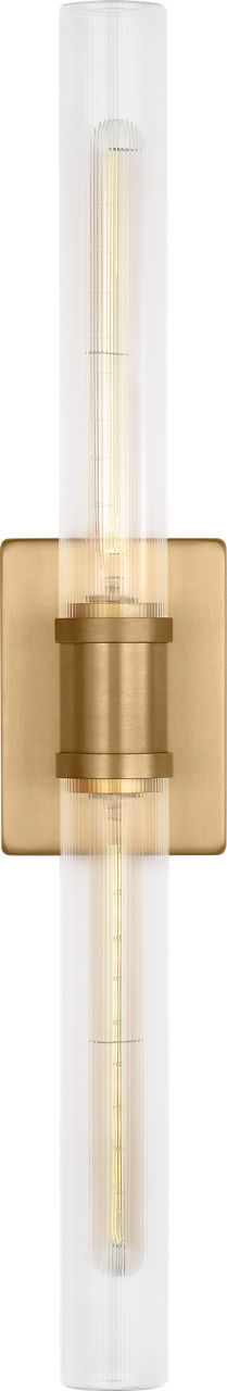 Applique de vanité | Satin Brass | Keaton