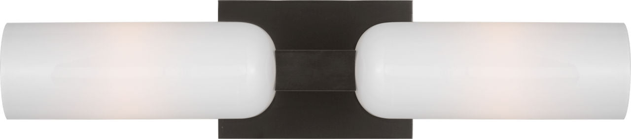 Applique de salle de bain 2 lumières | Aged Iron | Maroux