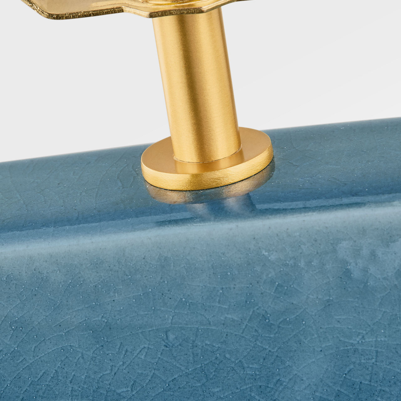 Lampe de table 1 lumière | Deep Ocean Crackle | Pente