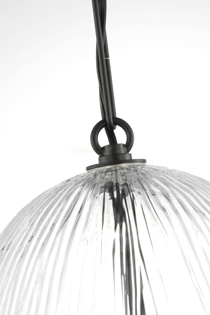 Suspension 1 lumière | Aged Iron | Serafina