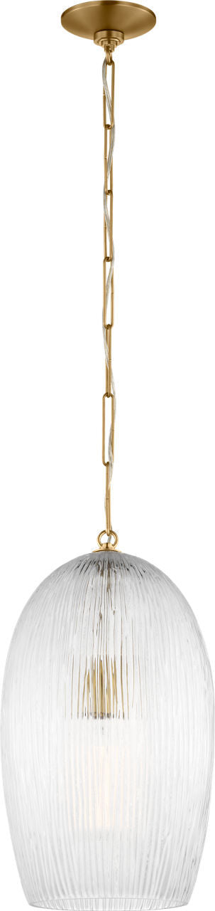 Suspension 1 lumière | Burnished Brass | Serafina