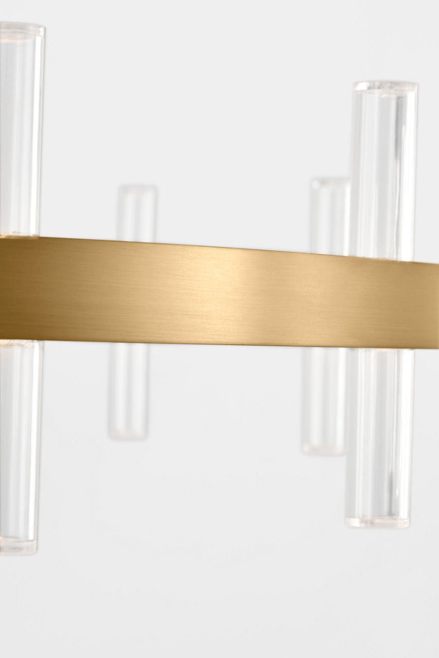 Lustre DEL | Burnished Brass | Silas