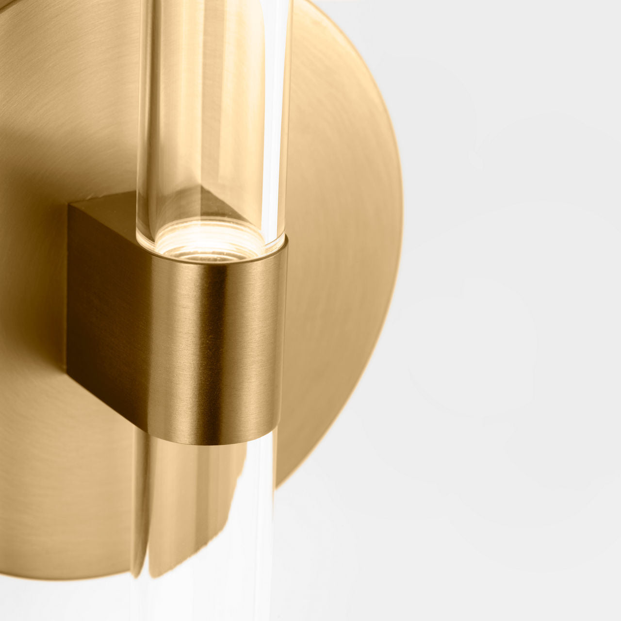 Applique murale DEL | Burnished Brass | Silas