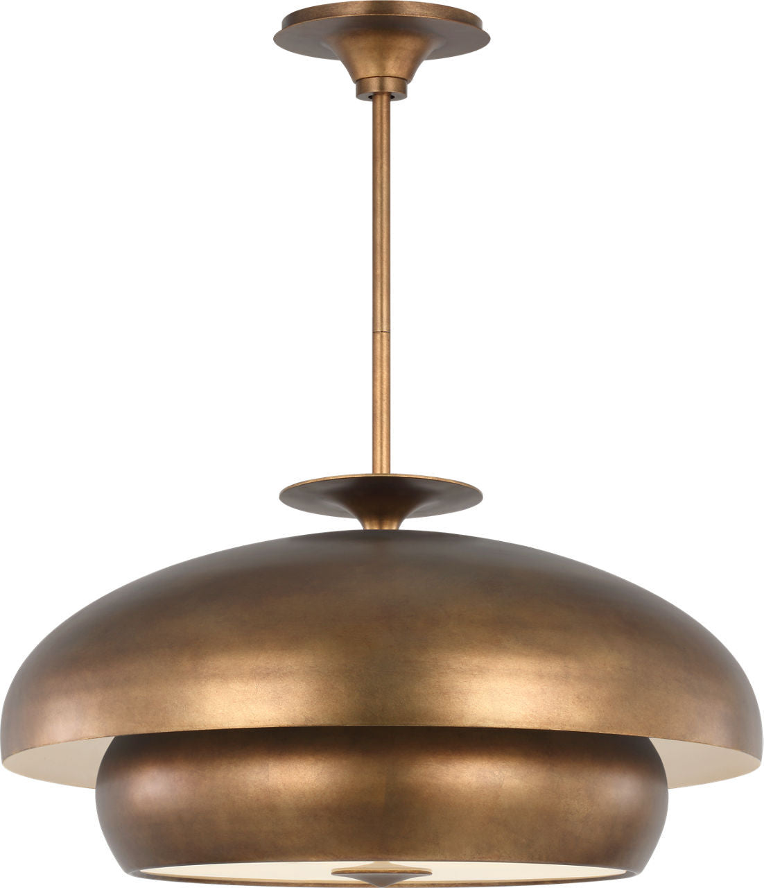 Lustre 8 lumières | Vintage Gild | Solene