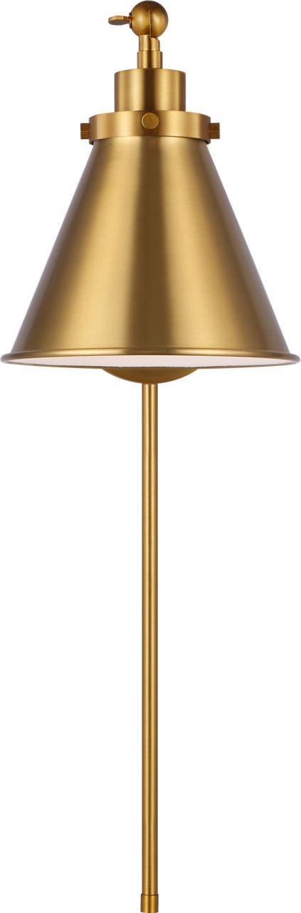 Applique murale 1 lumière | Burnished Brass | Wellfleet