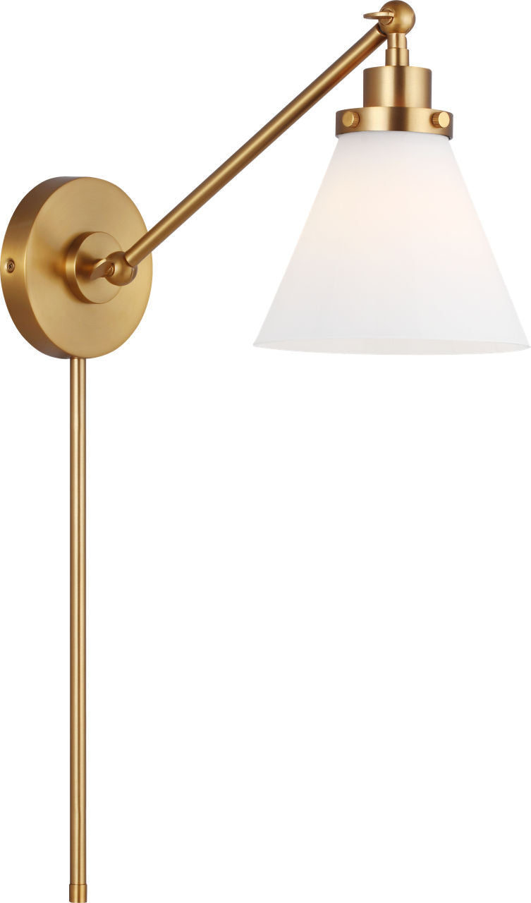 Applique murale 1 lumière | Burnished Brass | Wellfleet