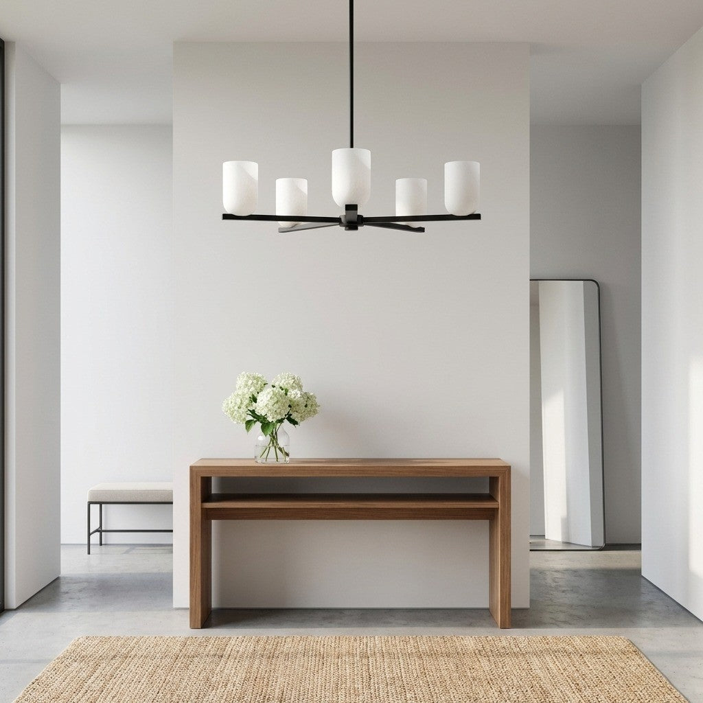 Lustre 5 lumières | Neblina