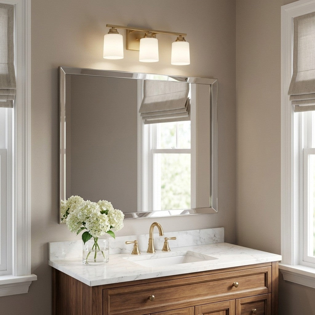Applique de salle de bain 3 lumières | Vinton