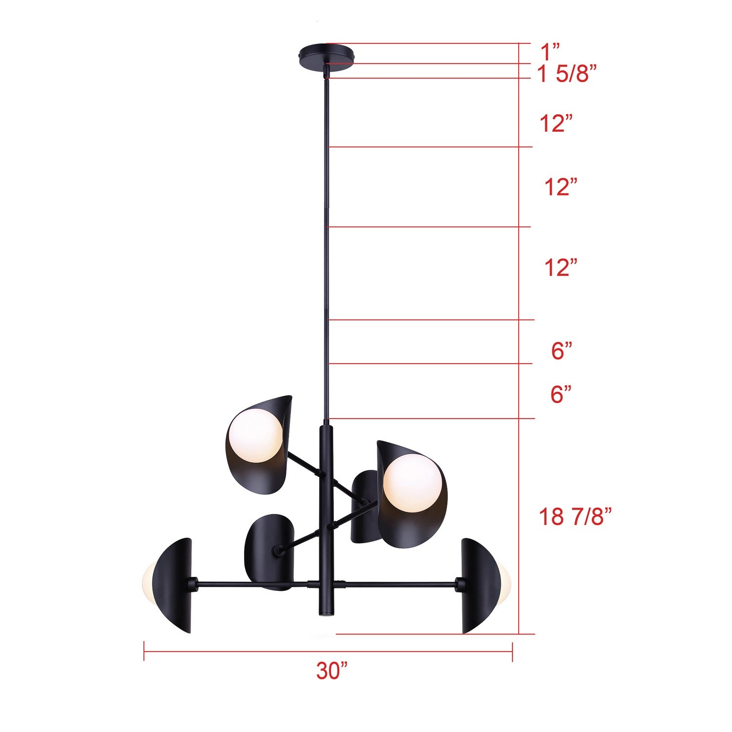 Lustre 6 lumières | Arion