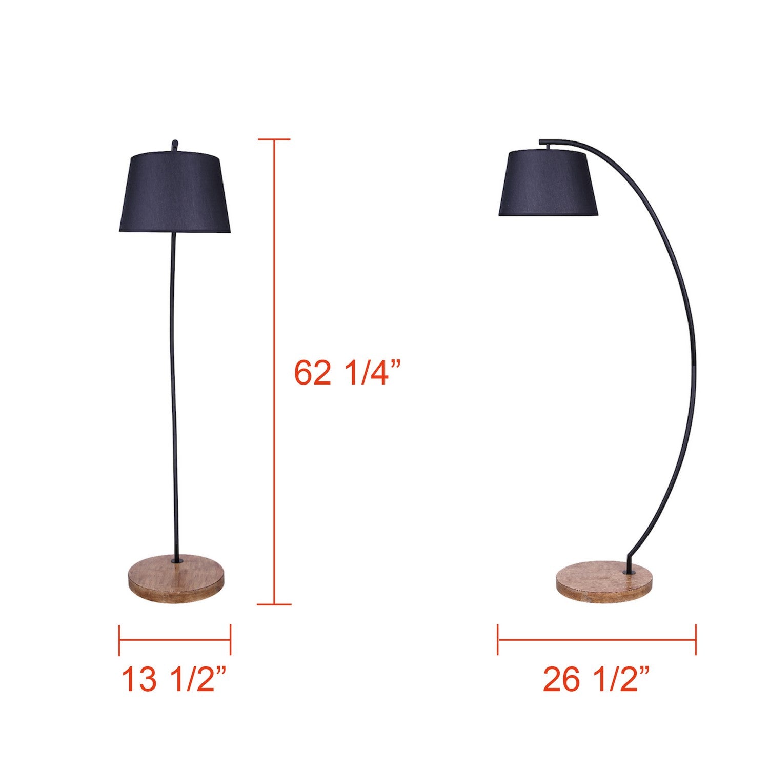 Lampadaire 1 lumière | Elan