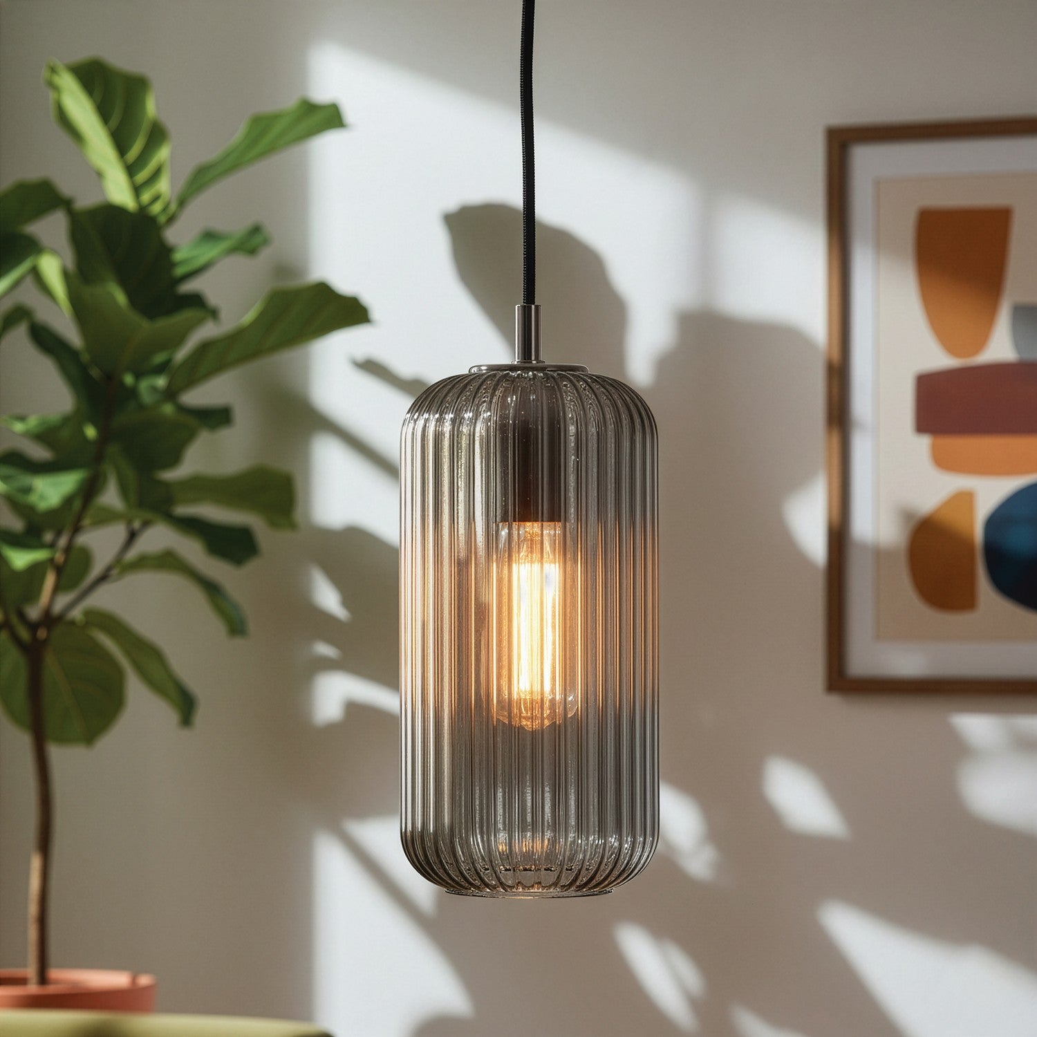 Suspension 1 lumière | Malek