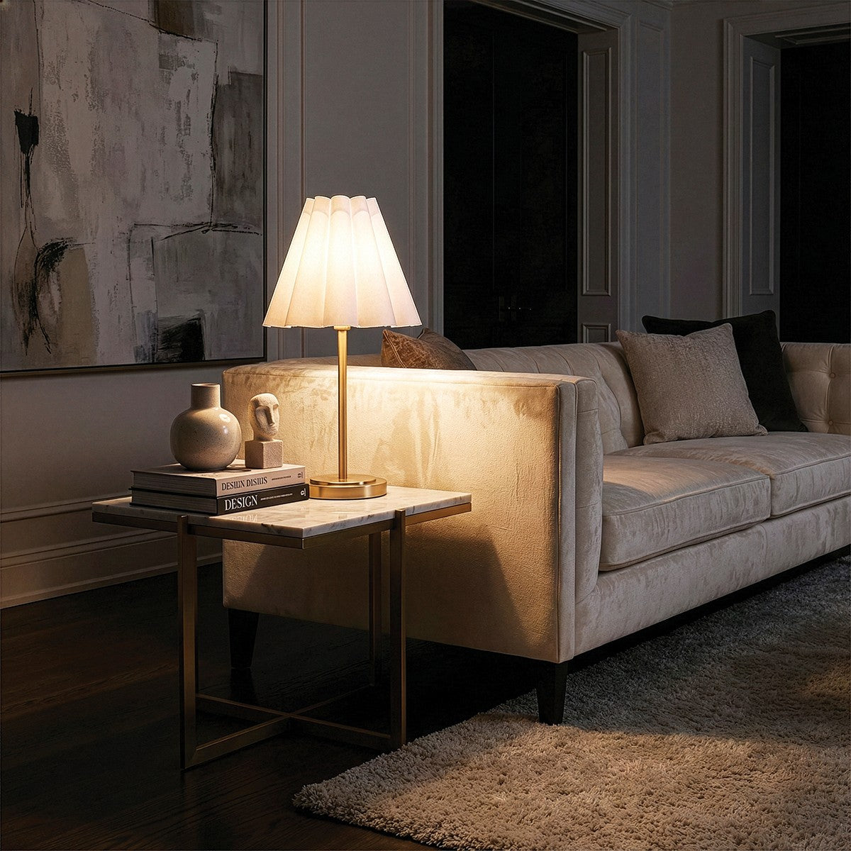 Lampe de table 1 lumière | Iris