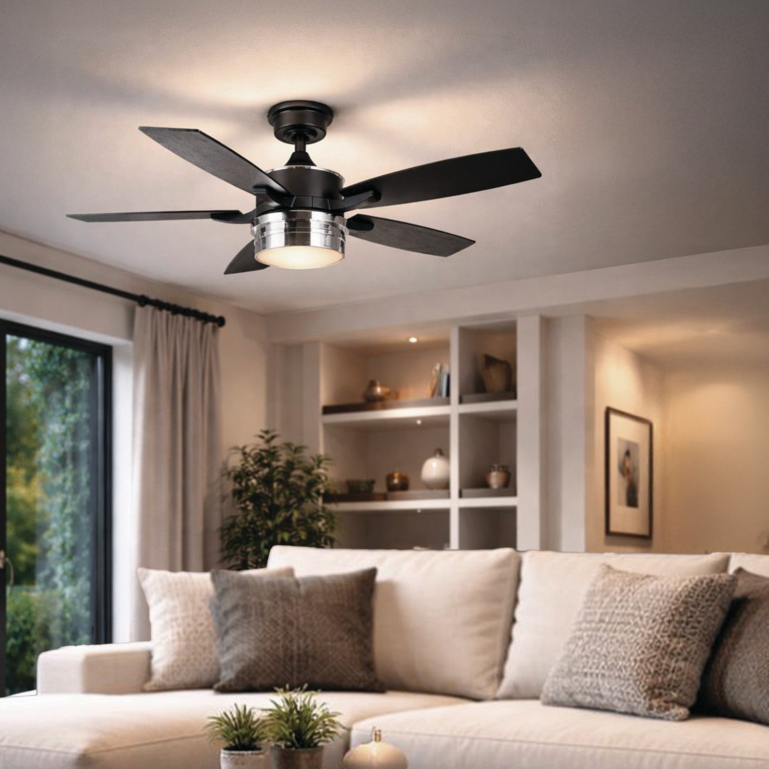 Ventilateur de plafond 52 po | Shelton