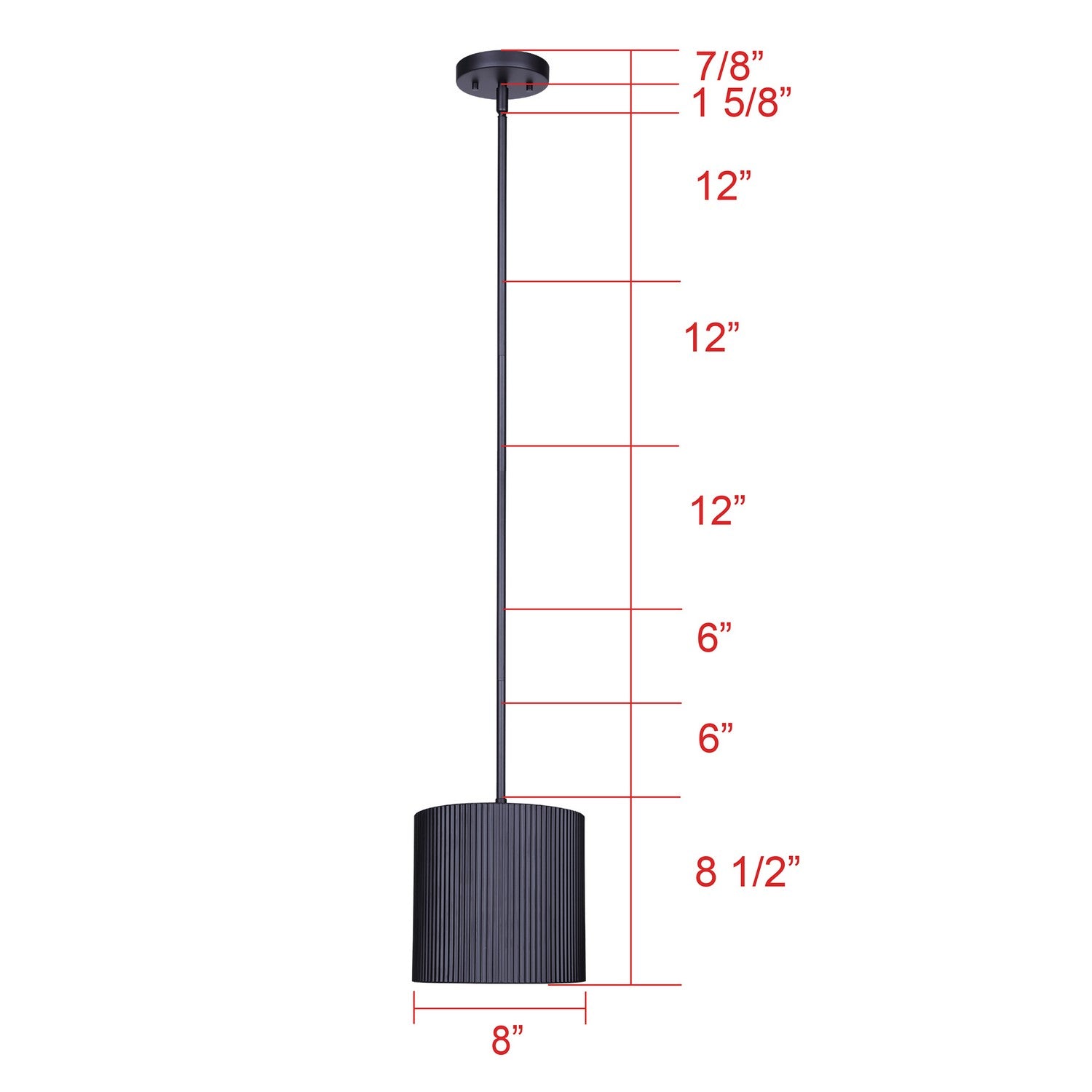 Suspension 1 lumière | Rexton