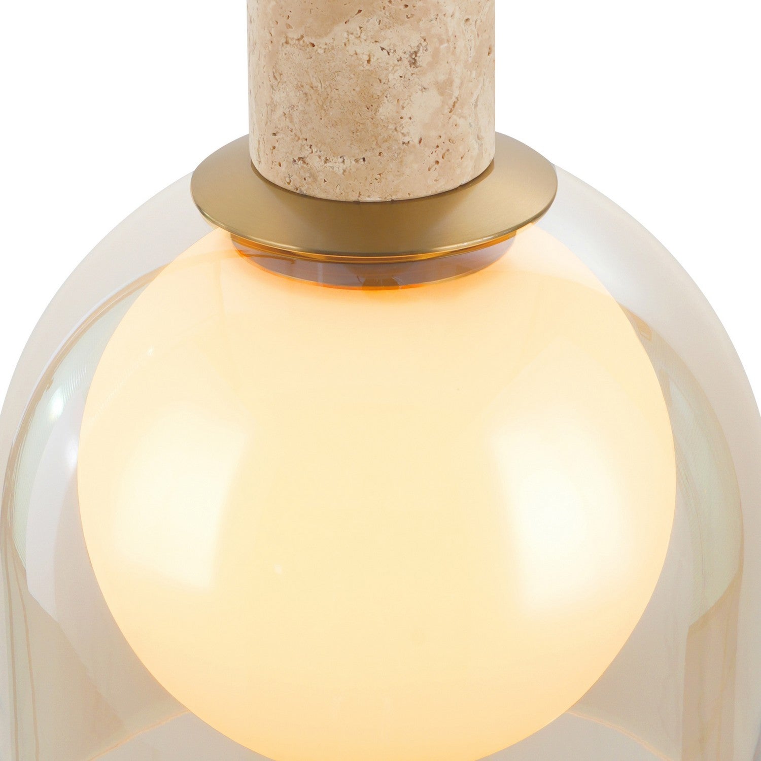 Suspension d'îlot 4 lumières | Juna