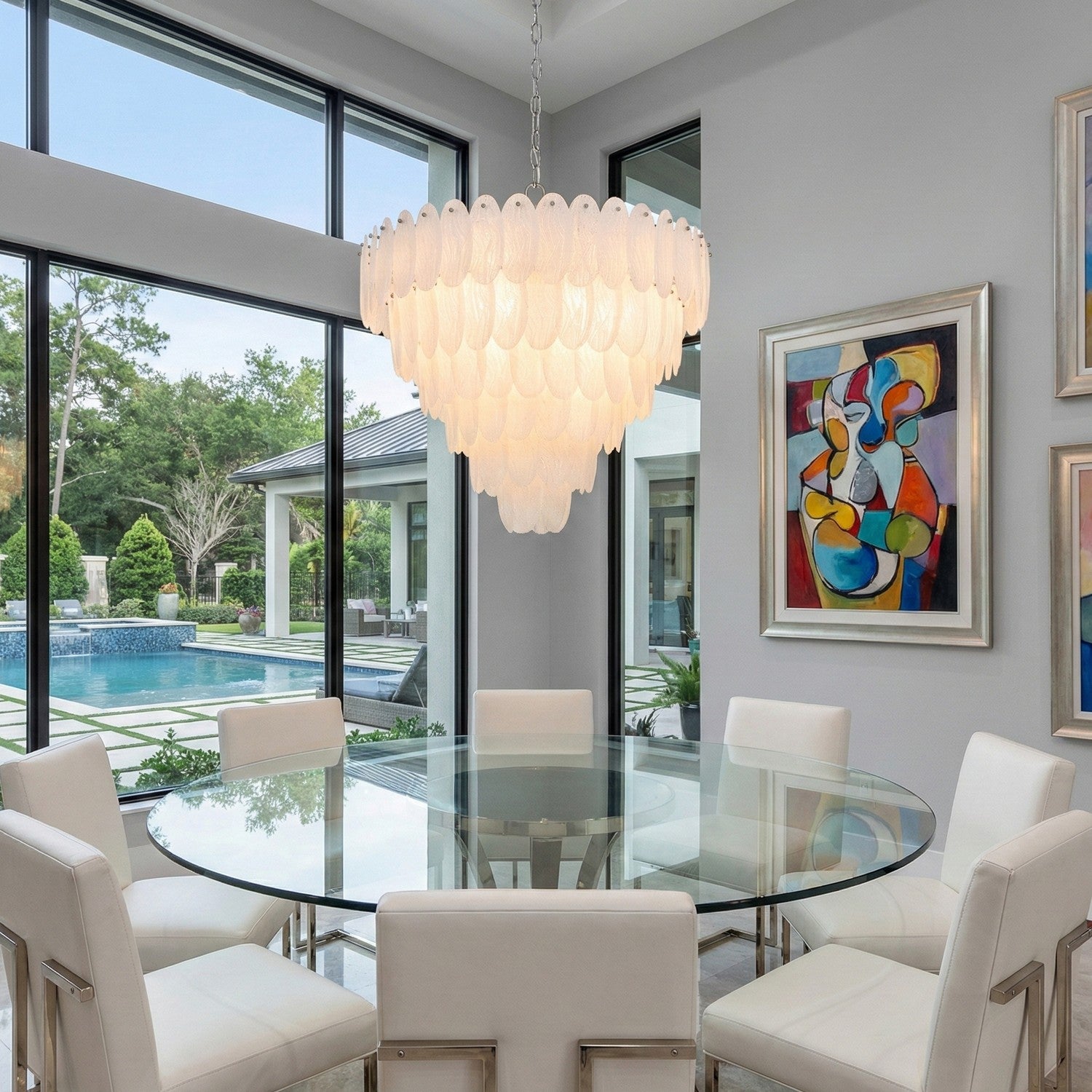 Lustre 25 lumières | Serena