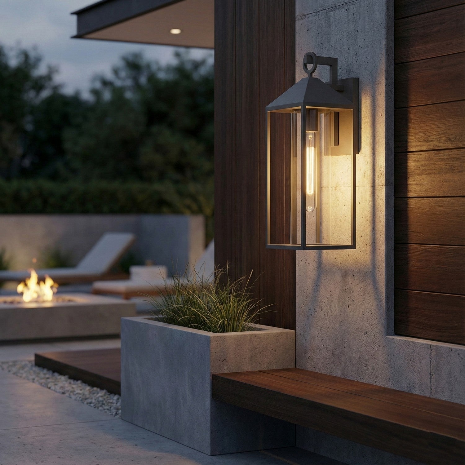 Lanterne extérieure 1 lumière | Portside