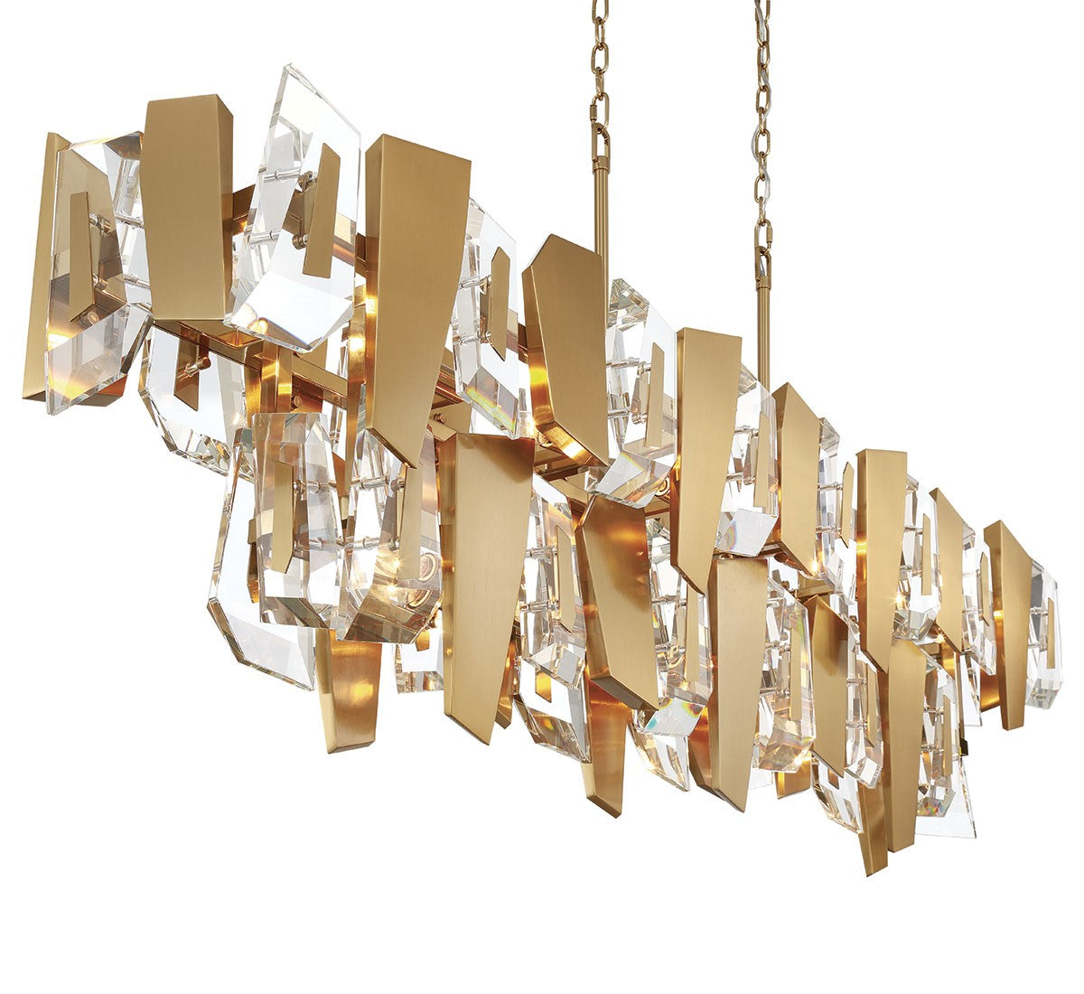 Lustre linéaire 14 lumières | Castellana