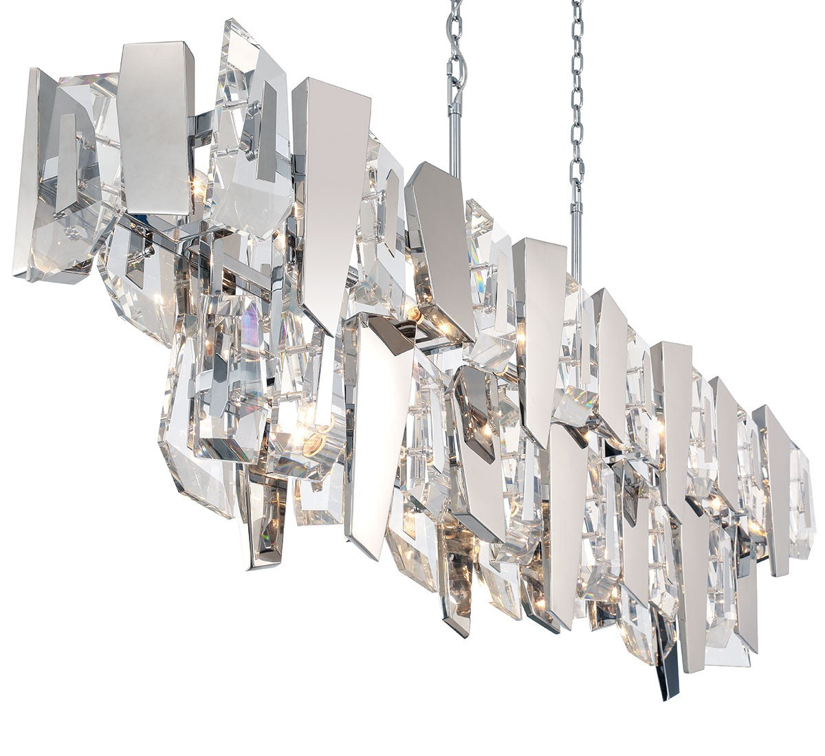 Lustre linéaire 14 lumières | Castellana