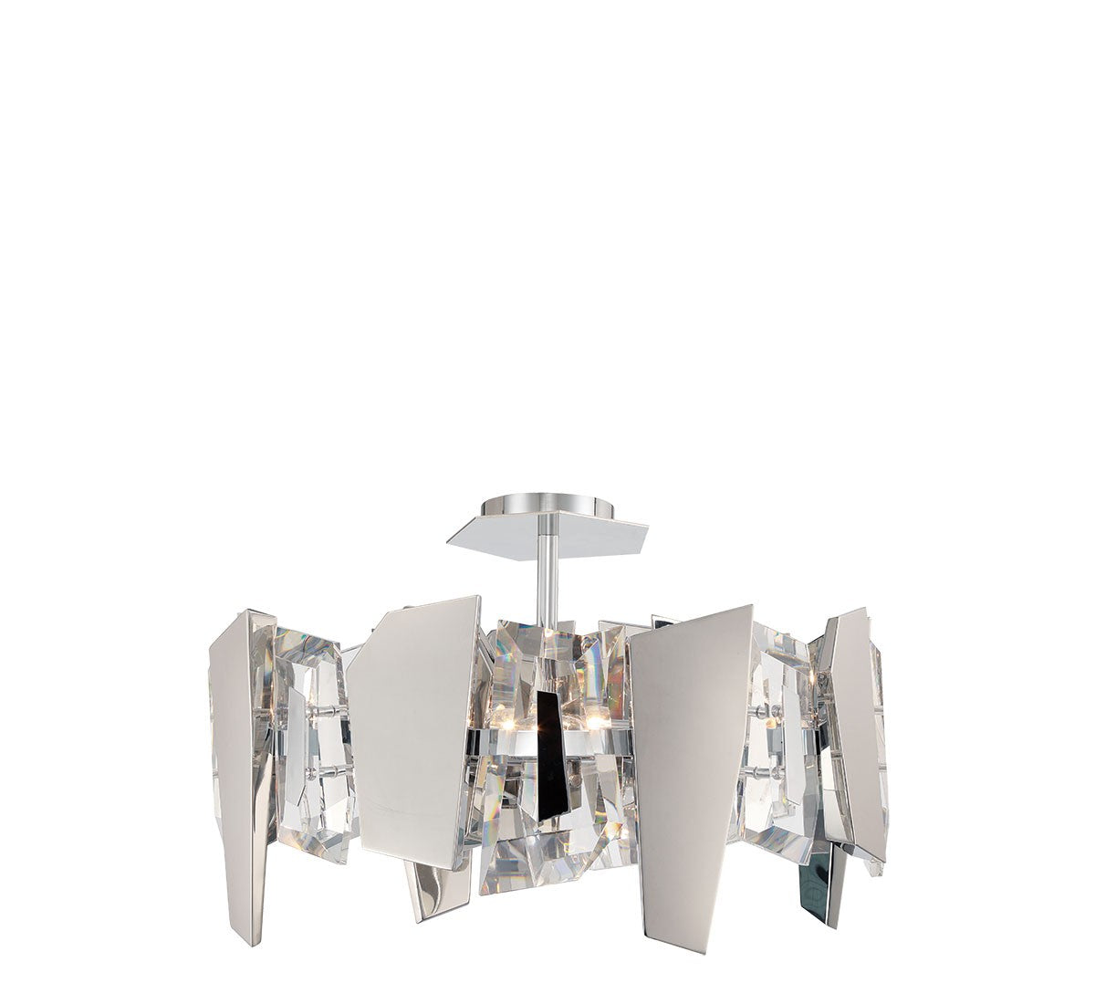 Plafonnier ou suspension convertible 4 lumières | Castellana