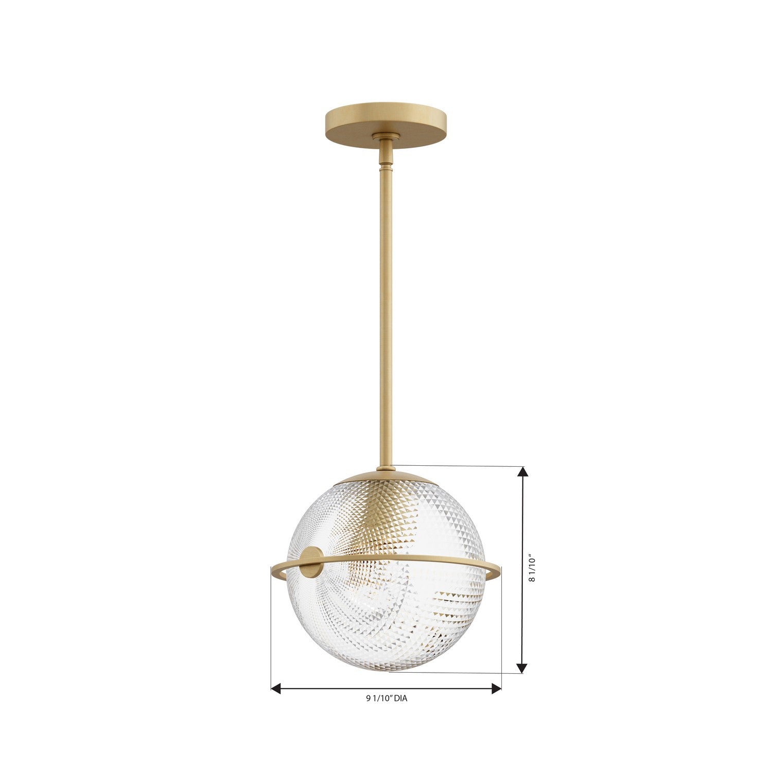 Mini-suspension 1 lumière | Luniva
