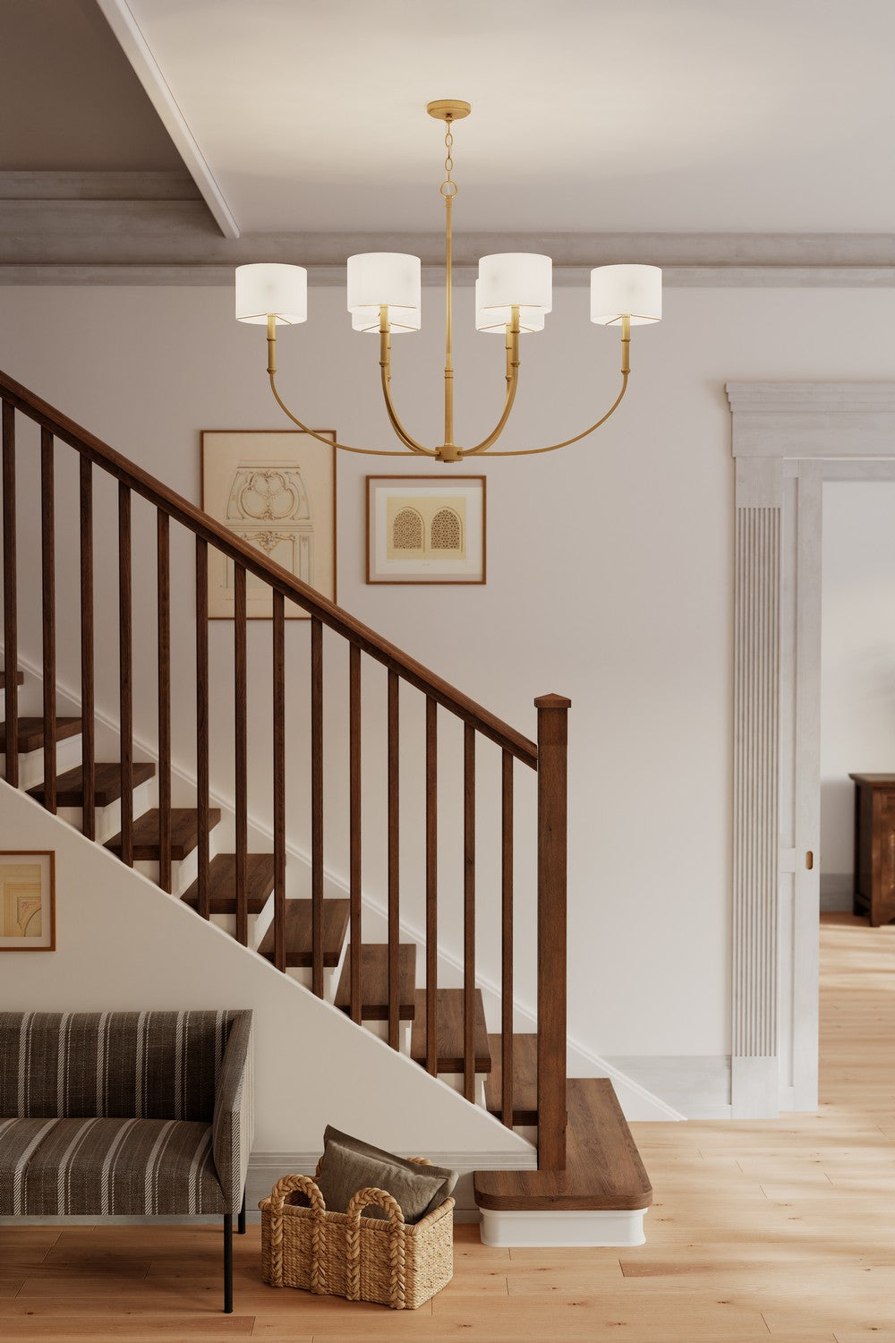 Lustre linéaire 6 lumières | Molvene