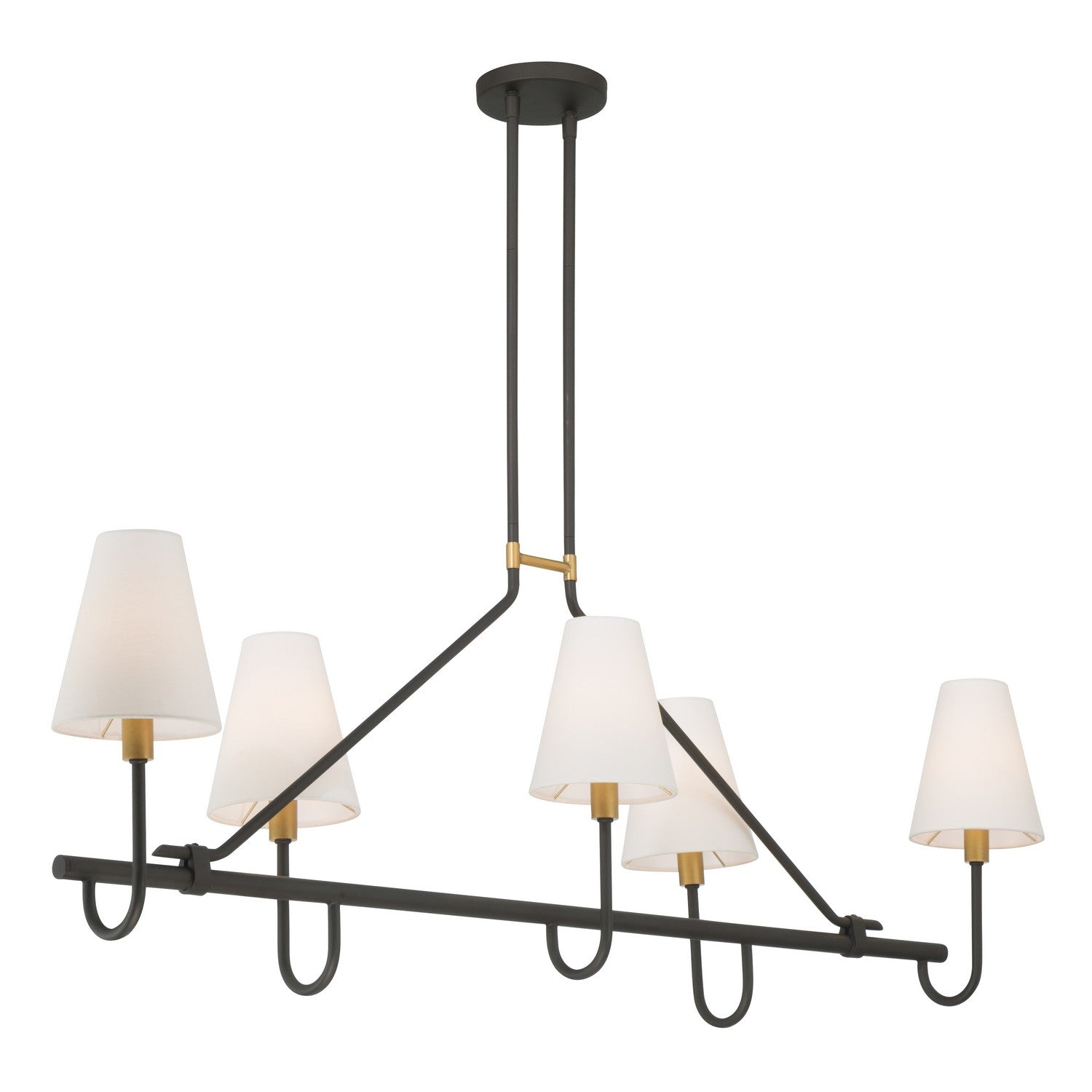 Lustre linéaire 5 lumières | Bellforge