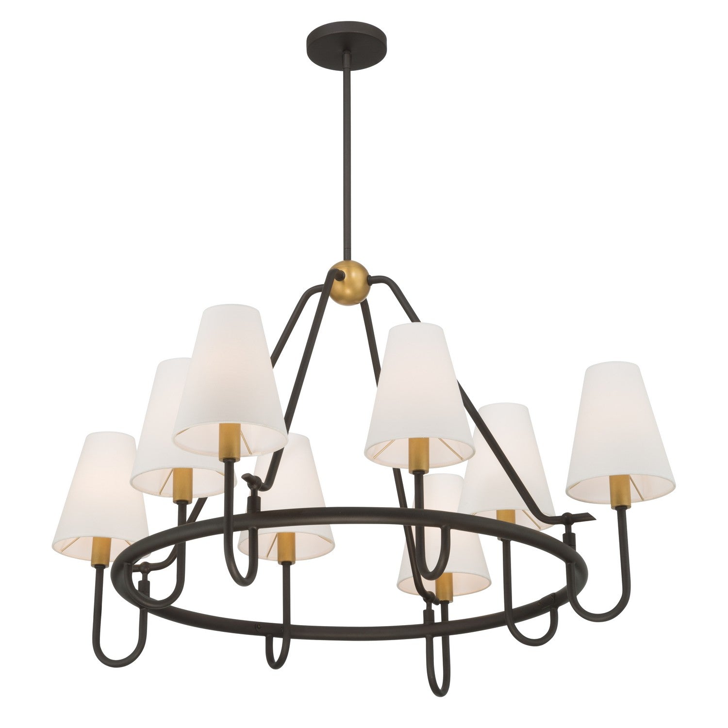 Suspension 8 lumières | Bellforge