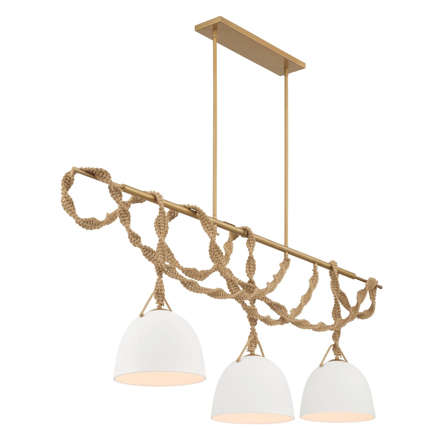Lustre linéaire 3 lumières | Cordón